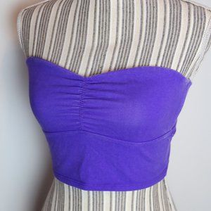 VS PINK Strapless Crop Top/ Bandeau - Size MEDIUM